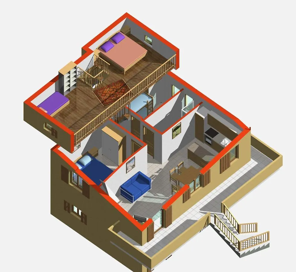 Ferienwohnung Casa Minicapo Mandriola San Vero Milis